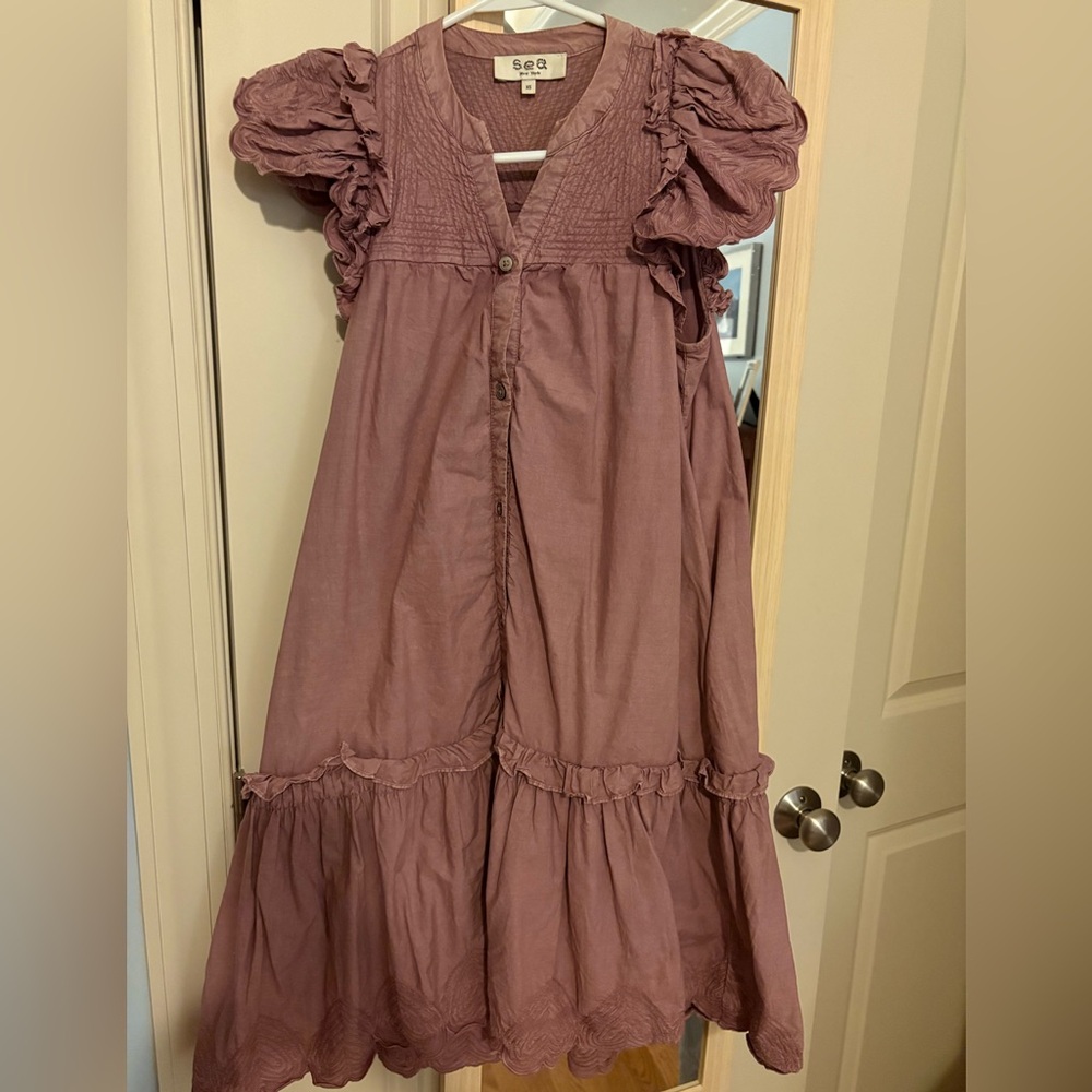 Sea New York Dusty Rose Dress
